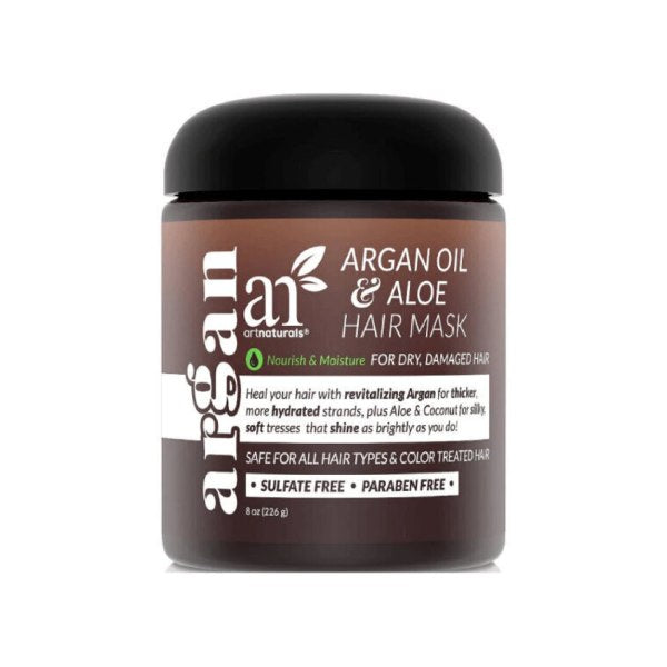 قناع الشعر Artnaturals 226 جرام زيت الأرغان والشاي الأخضر وأوراق الصبار