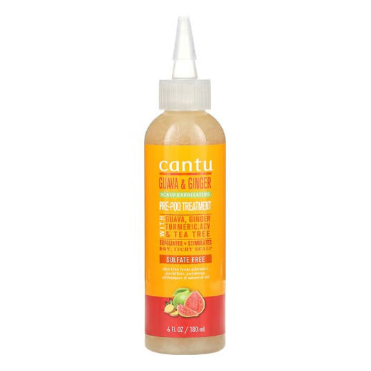Cantu Cantu Hair Treatment 180ml Pre Shampoo Deep Moisturizing With Guava And Ginger