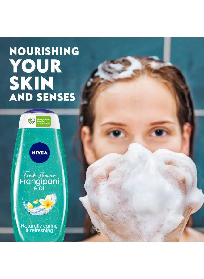 Nivea Frangipani Oil Shower Gel – Moisturizing Tropical Body Wash