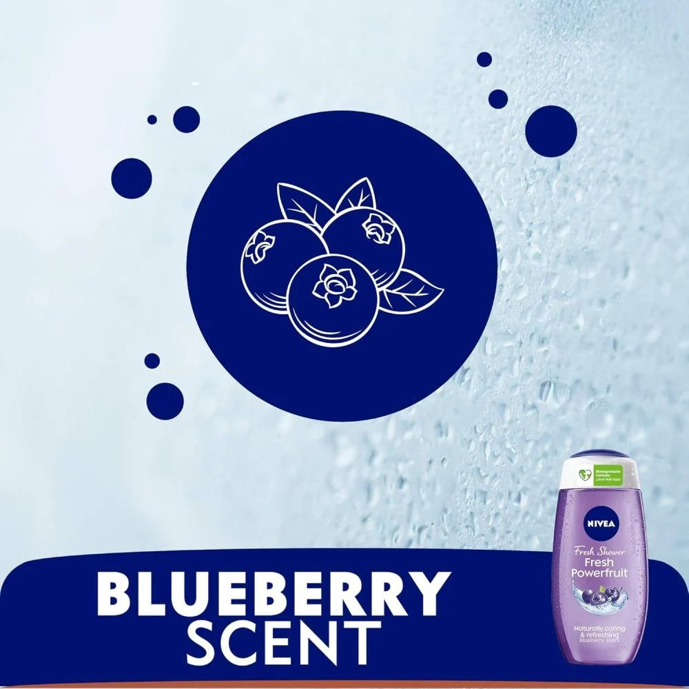 NIVEA SG 250ml powerfruit fresh