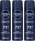 Nivea Deep Beats Deodorant Spray - Long Lasting Freshness for Men