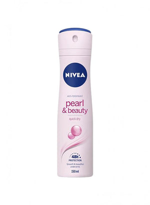 Nivea Pearl & Beauty Deodorant Spray – Long-Lasting Protection for Women 200ml