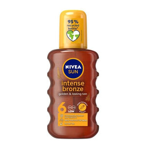 Nivea Nivea Carotene Sun Oil Spray 200 ml Golden and Lasting Tan 6 Low