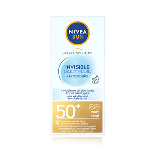 Nivea Nivea Fluid Sunscreen 40ml SPF 50 Invisible Daily