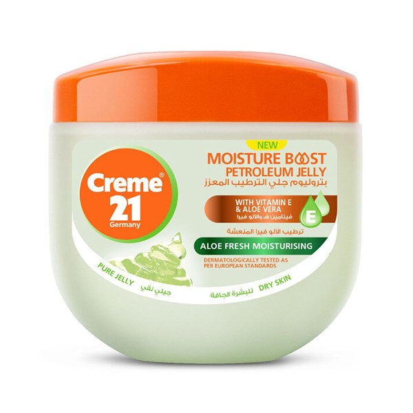 Creme 21 Petroleum Jelly 300ml Aloe Fresh Moisturising