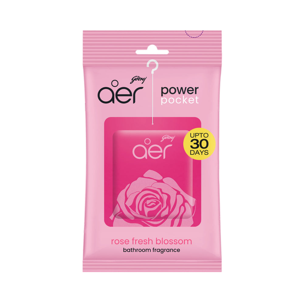 Godrej Home Freshener 10g Aer Power Pocket With Rose Flower