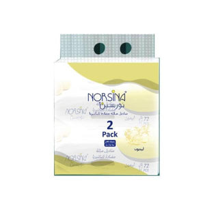 Norsina-Wet-Wipes-Antibacterial-72Wipes-x(2-Packs)-Lemon-