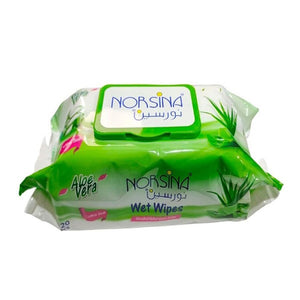 Norsina-Wet-Wipes-120Wipes-With-Aloe-Vera-