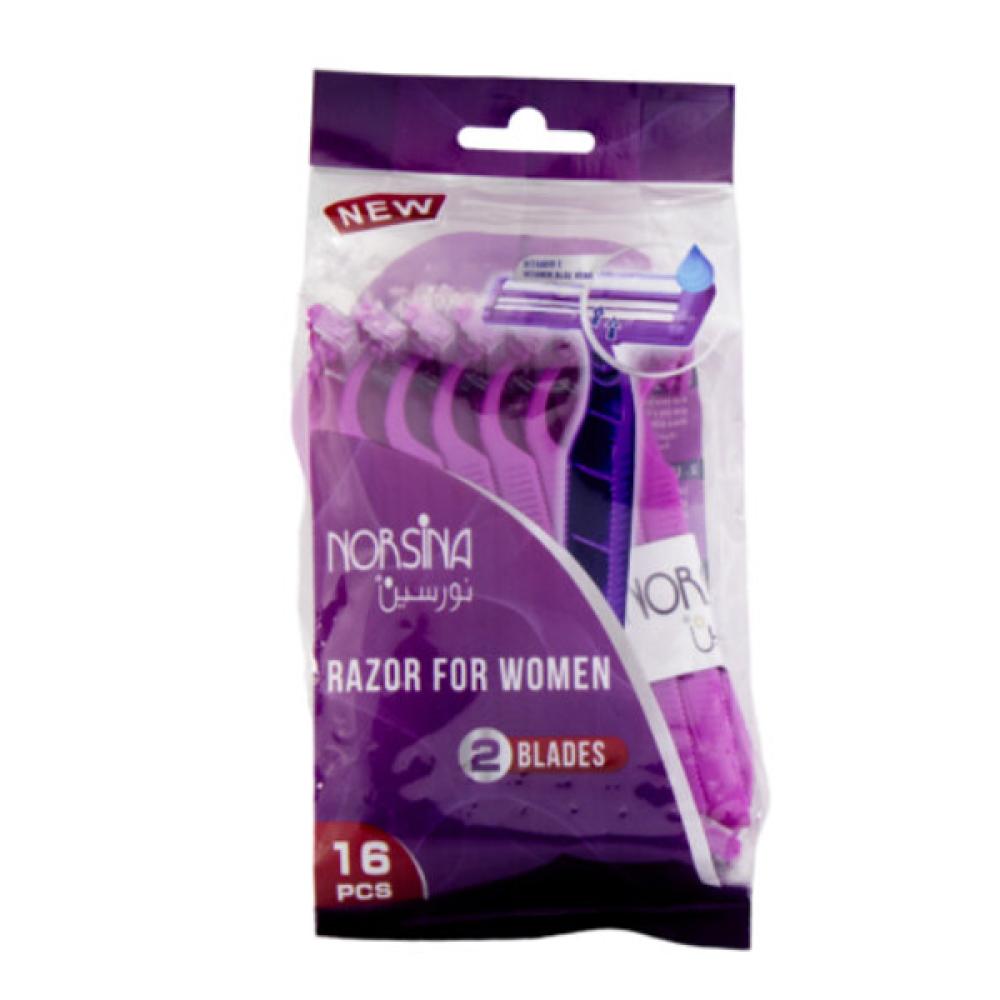 Norsina-Razor-for-Women-16pc-Two-Blade-Purple-