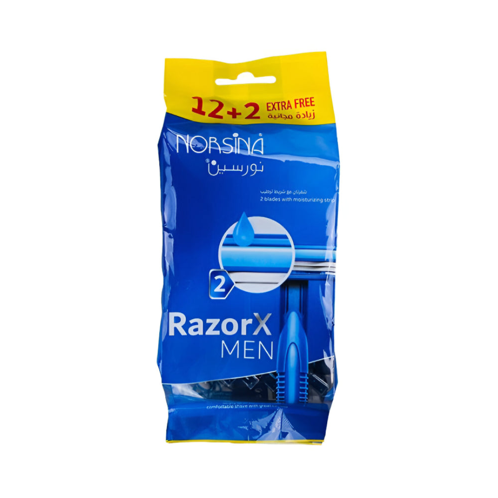 Norsina Norsina Razor Rizorax Men 2+12 Pieces