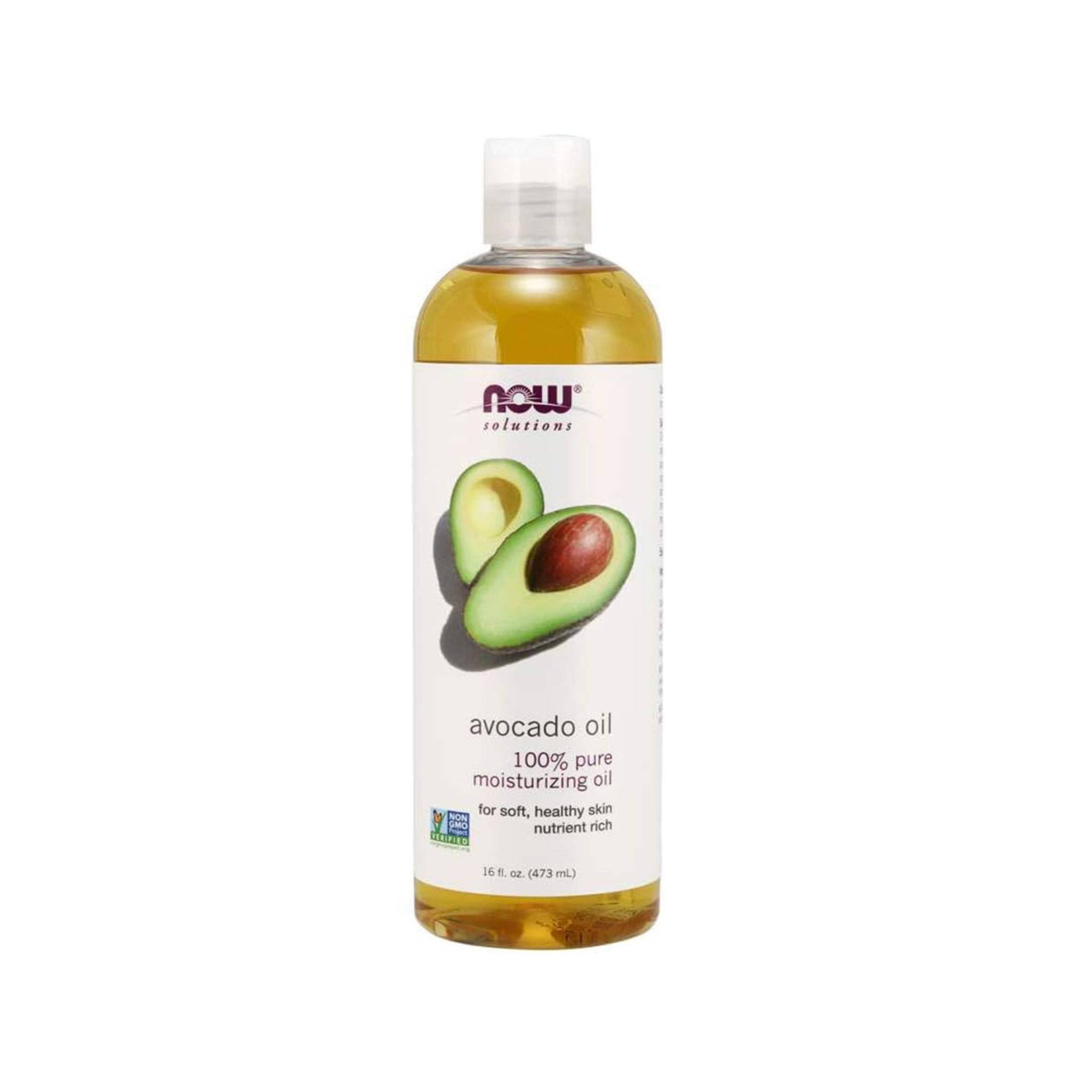 Now Avocado Oil – 100% Pure Moisturizing Skin Care Oil, 473ml