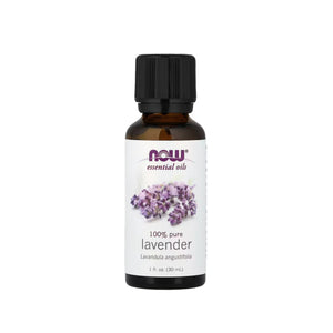 زيت اللافندر العطري من NOW – 100٪ نقي وطبيعي للعلاج بالروائح العطرية، 30 مل