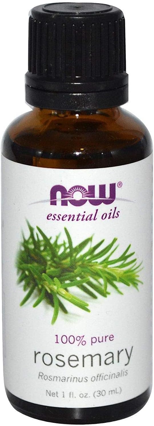 NOW Rosemary Essential Oil | 100% Pure Steam Distilled - 30 ml