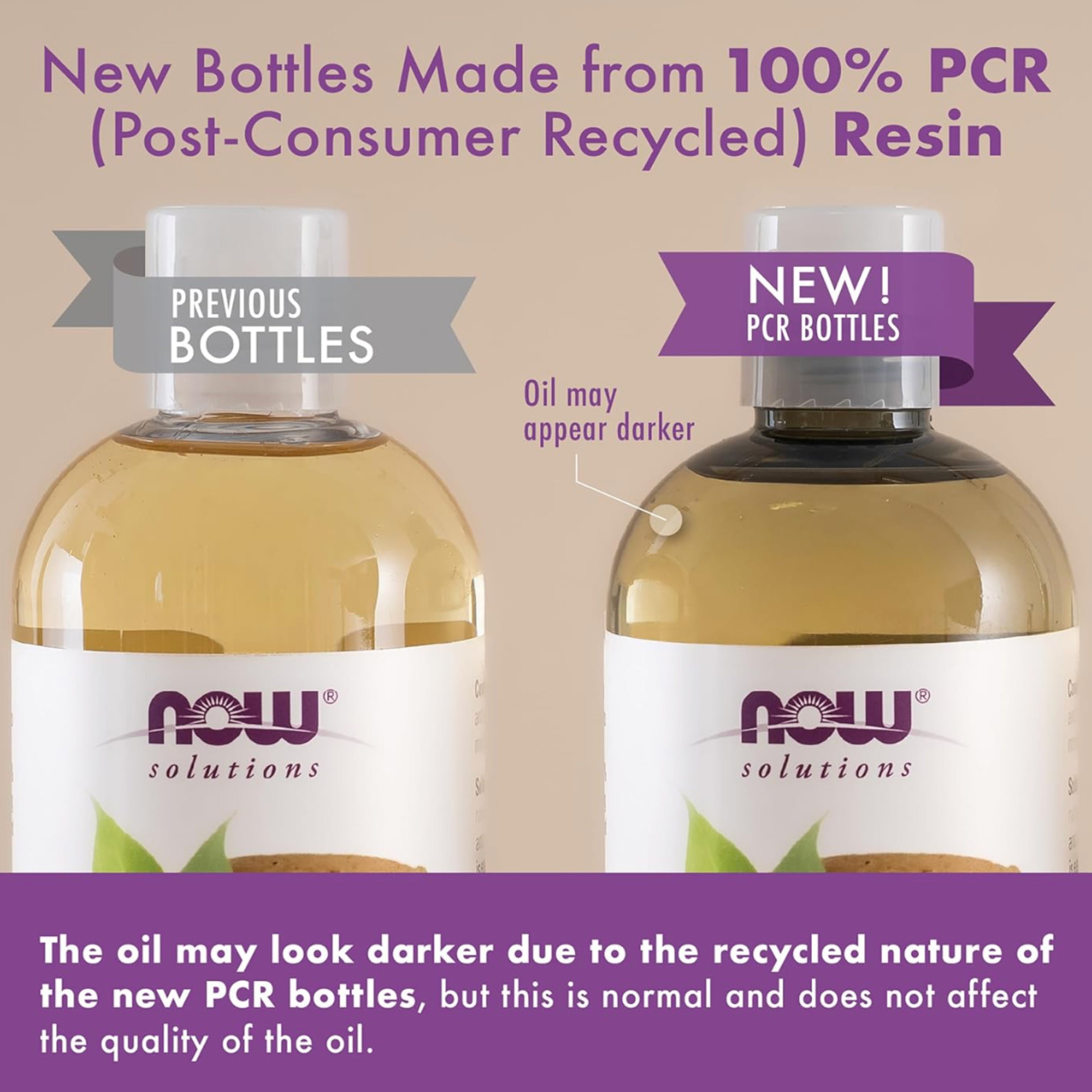 زيت الخروع من NOW Solutions – 100% نقي 4 أونصة (118 مل)