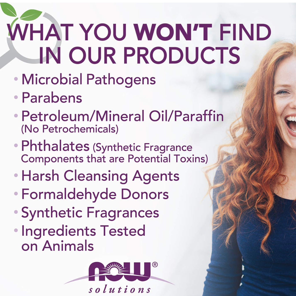 زيت الخروع من NOW Solutions – 100% نقي 4 أونصة (118 مل)