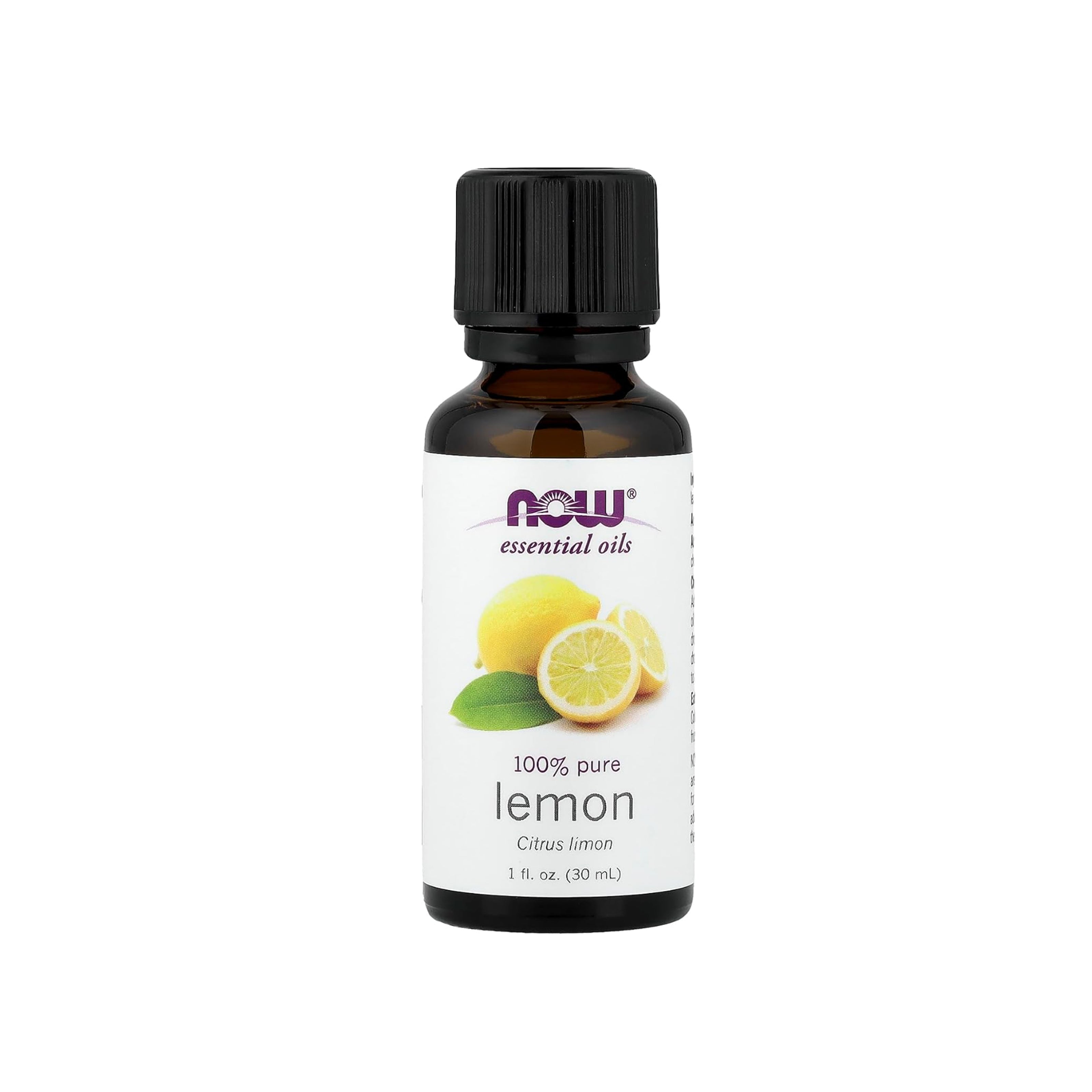 Lemon Essential Oil by NOW Foods – 100% Pure and Natural, 1 fl oz (30 ml)