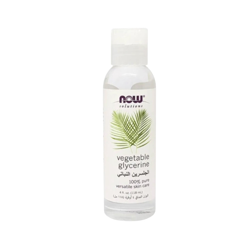 Now Foods Vegetable Glycerin – 100% Pure Skin Moisturizer – 4 oz
