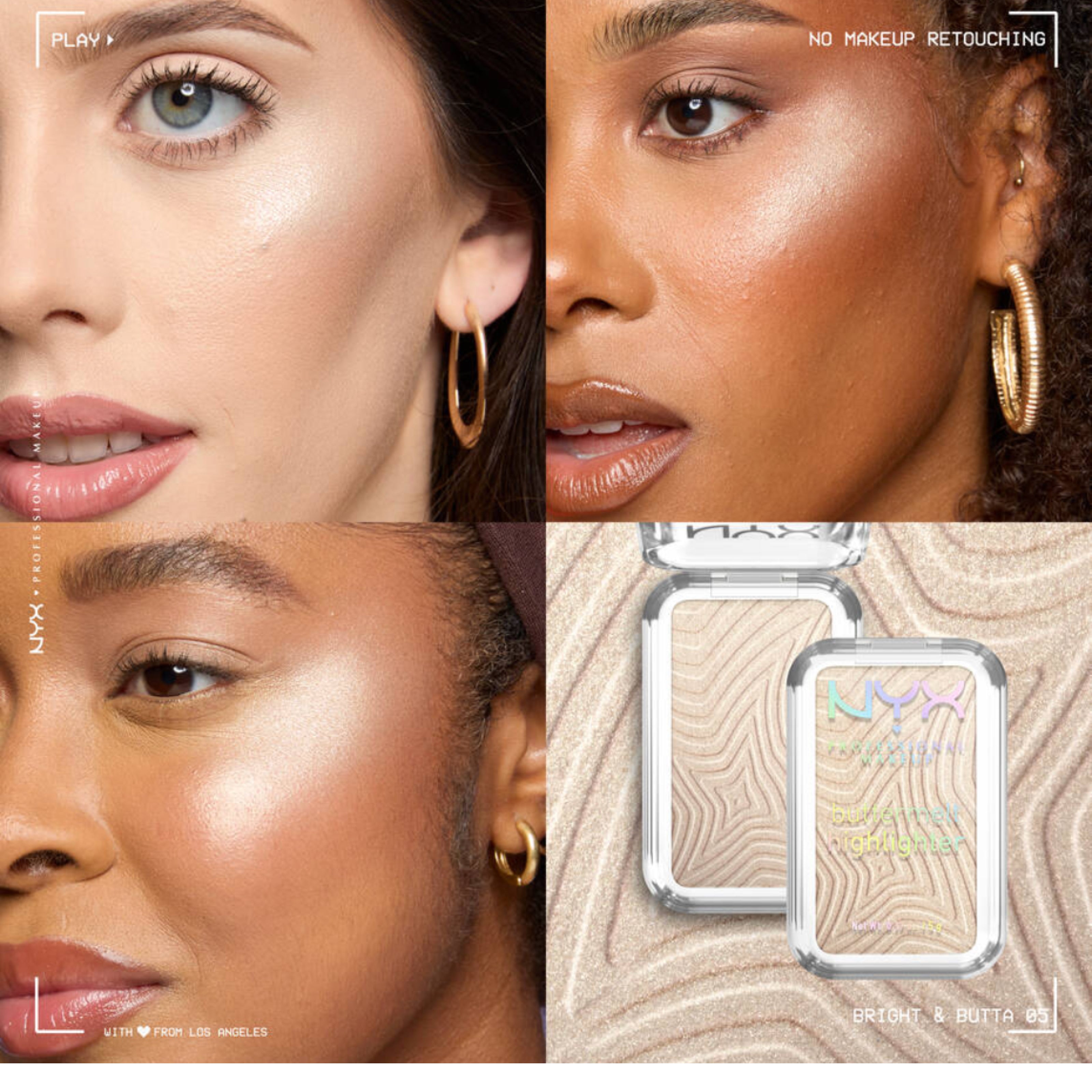 NYX Buttermelt Highlighter – 05 Bright And Butta – Longwear Glow