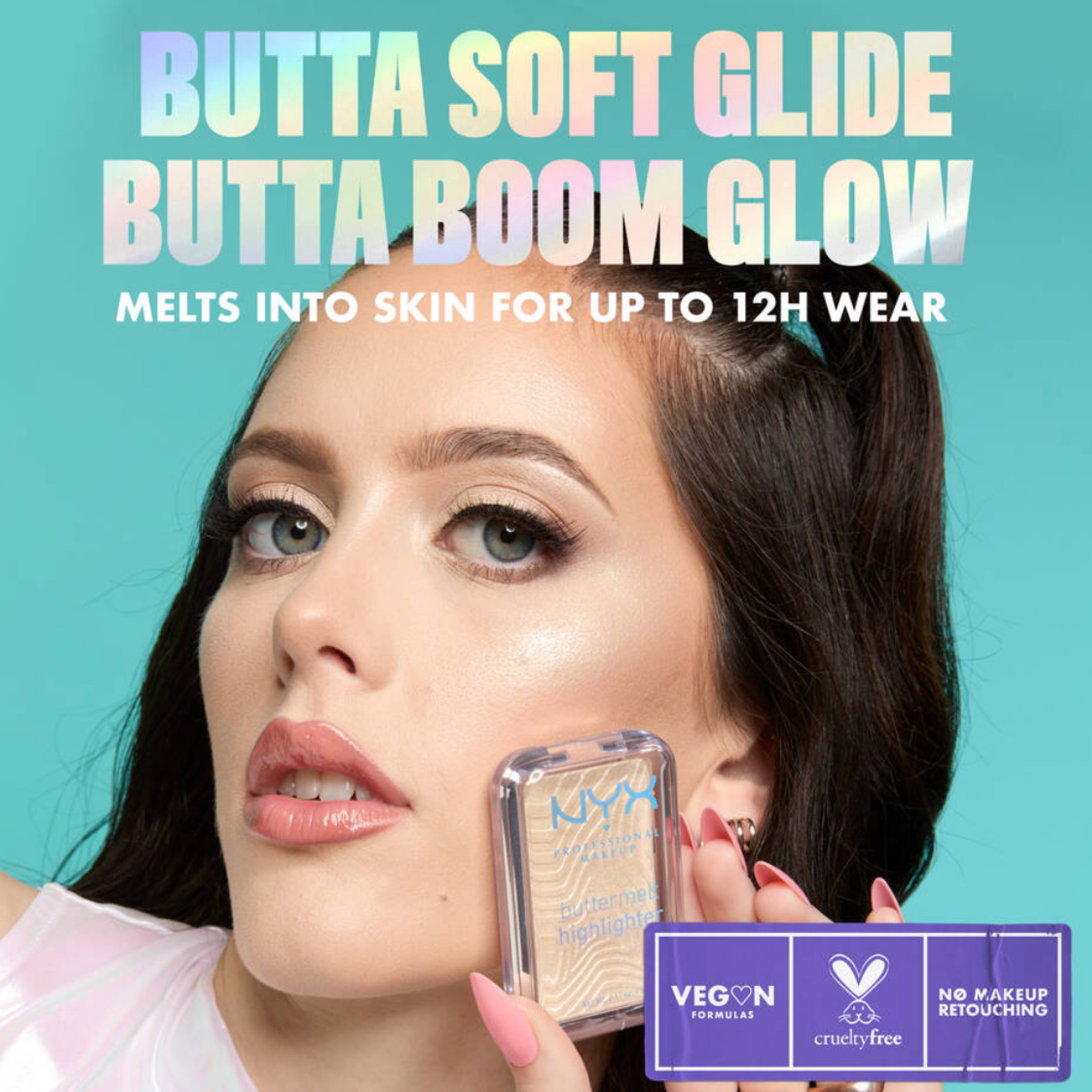 NYX Buttermelt Highlighter – 05 Bright And Butta – Longwear Glow