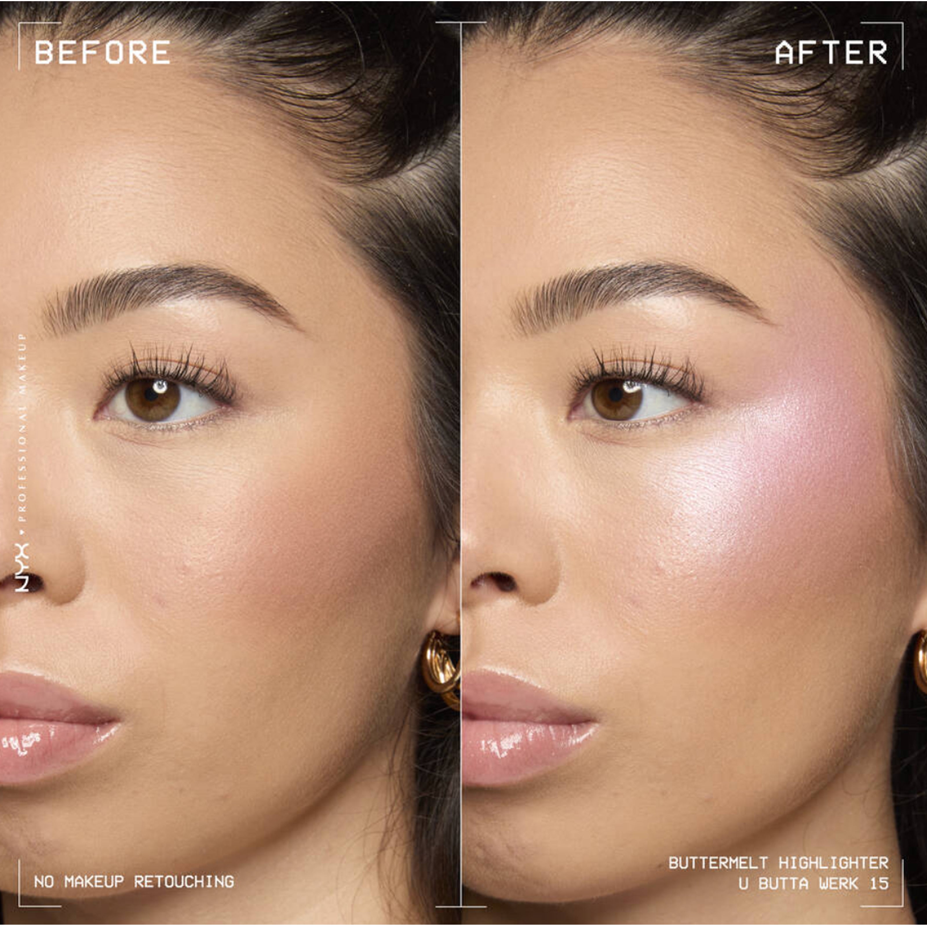 NYX Buttermelt Highlighter – You Butter Work – Longwear Face Glow