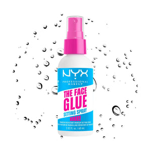 NYX بخاخ تثبيت المكياج The Face Glue – مثبت طويل الأمد - 60 مل