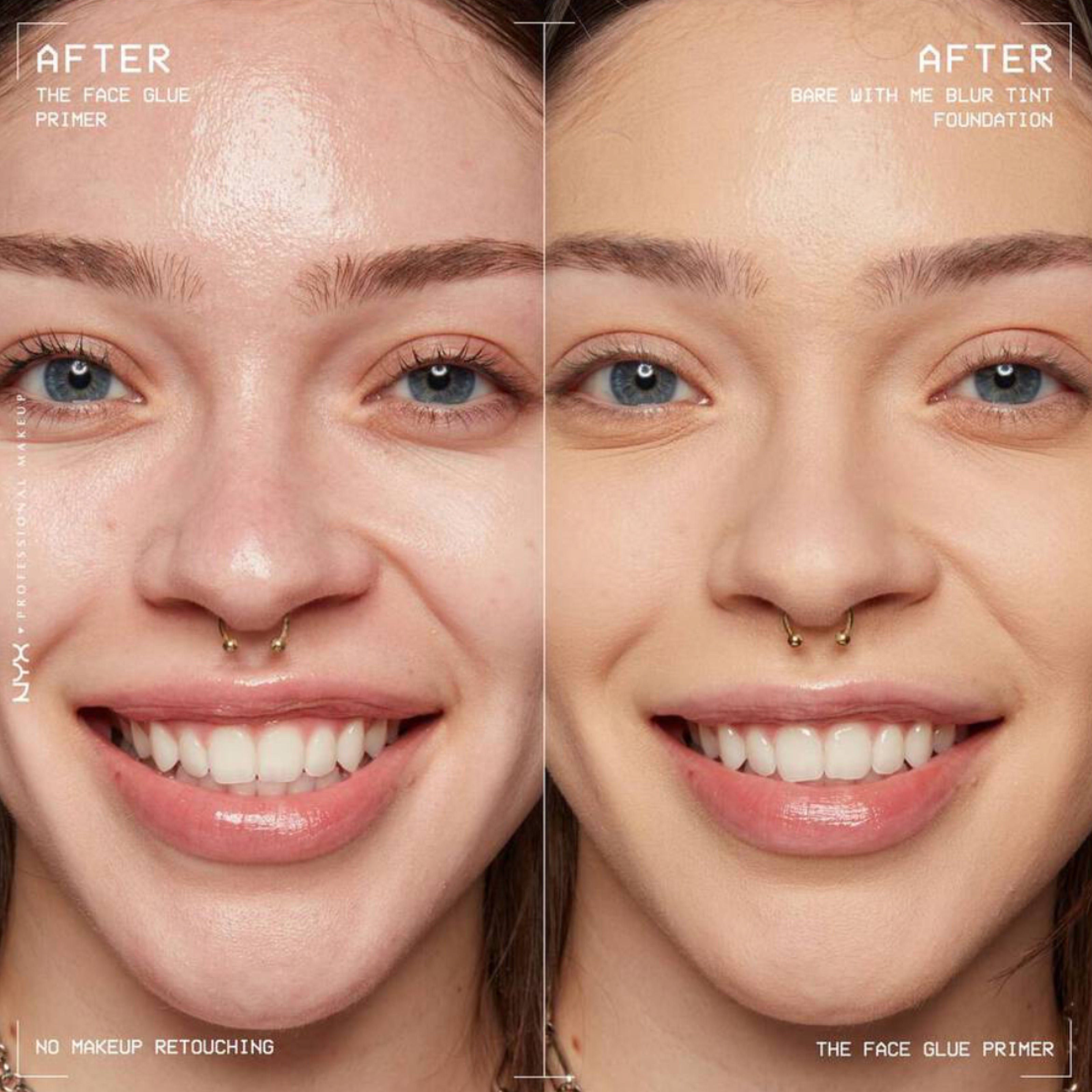 NYX The Face Glue Primer - Longwear Gripping Face Makeup Base - 35ml