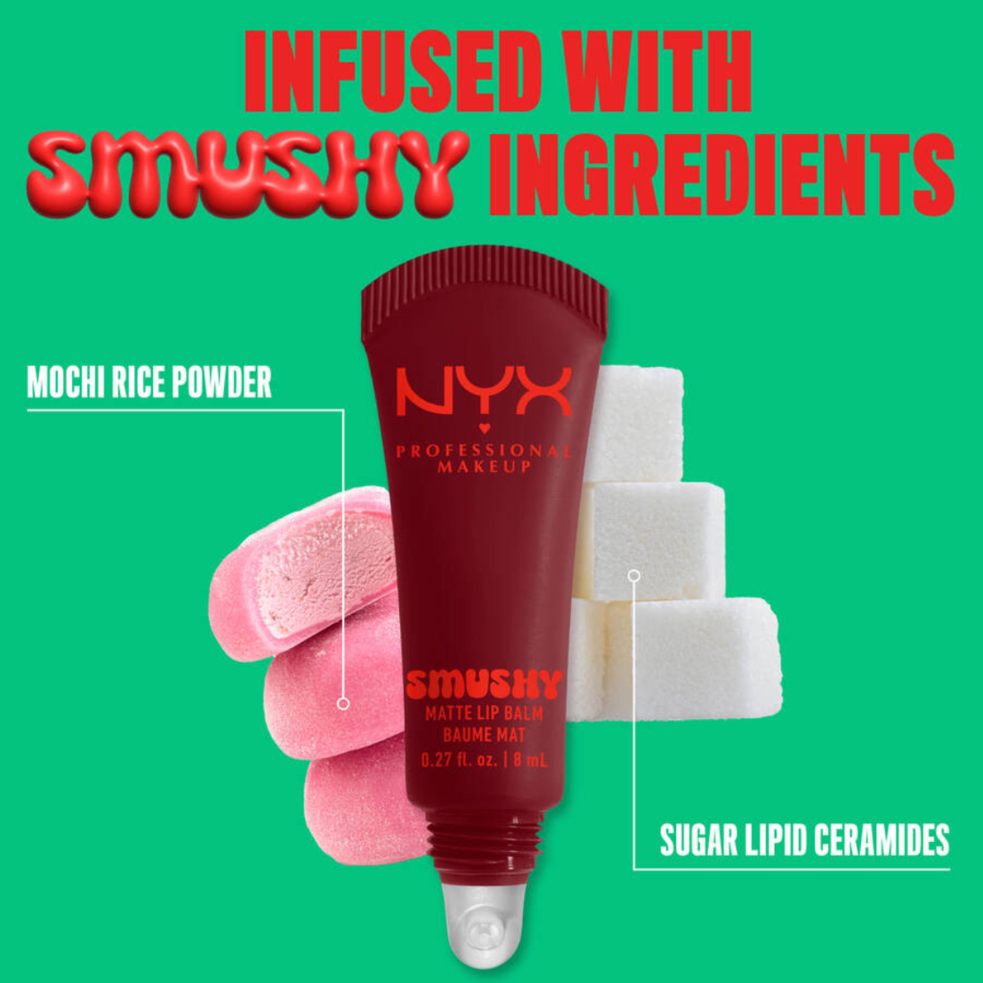 مرطب شفاه ملون من NYX - 07 Swipe 2 Smooth - عناية مرطبة للشفاه