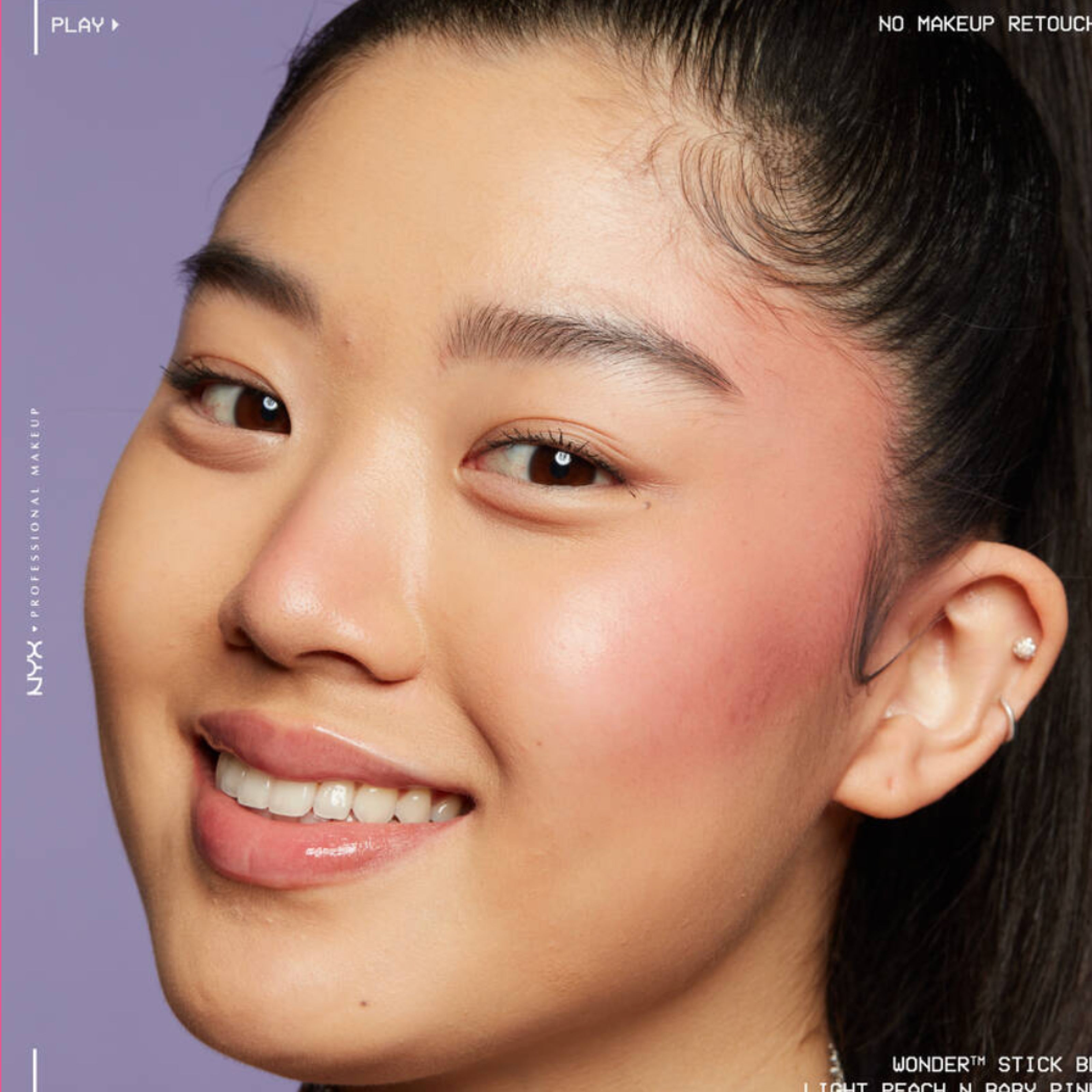 NYX Wonder Stick Dual-Ended Cream Blush - 01 Light Peach & Baby Pink