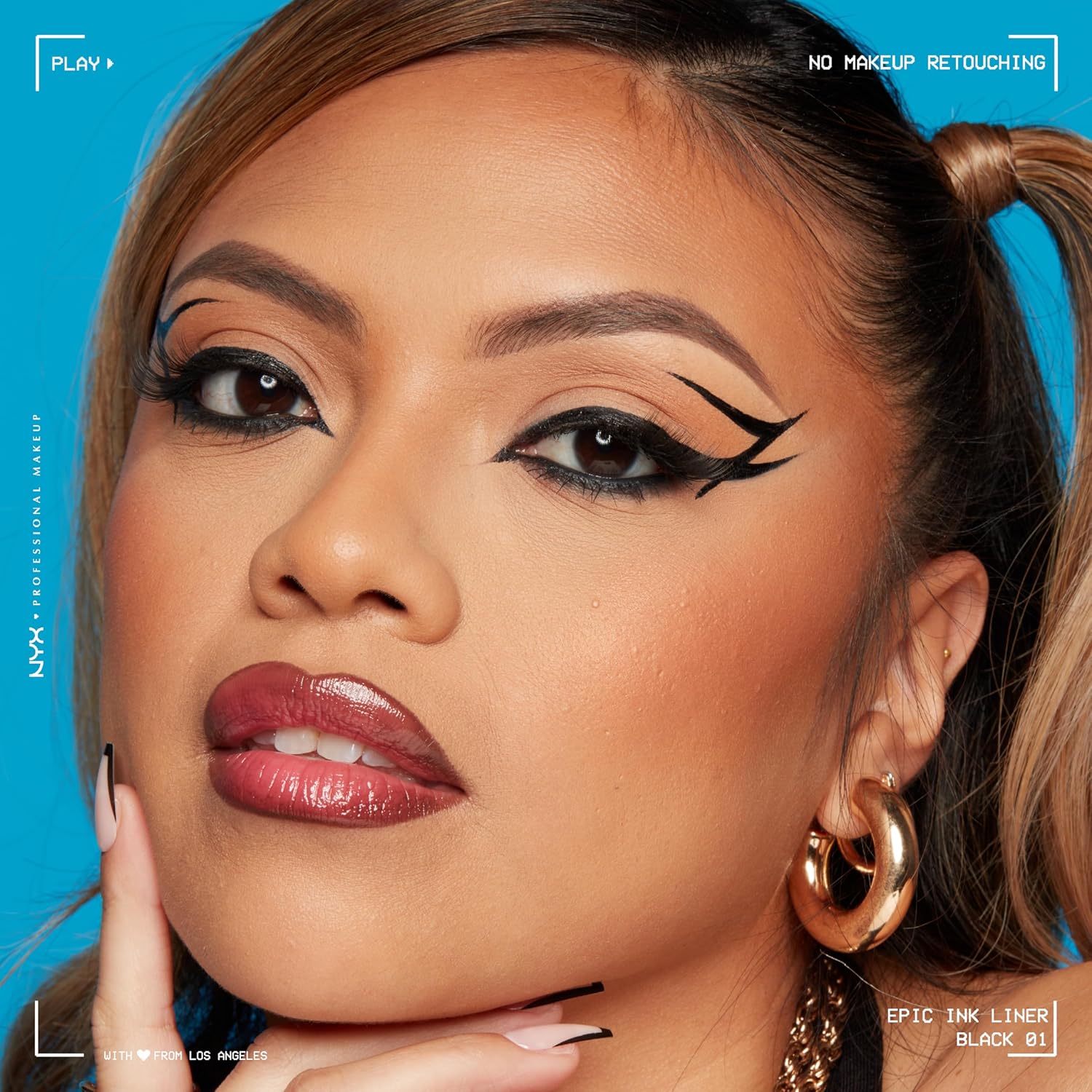 NYX Liquid Eyeliner Pen – Long-Lasting Precision Smudge-Proof Liner