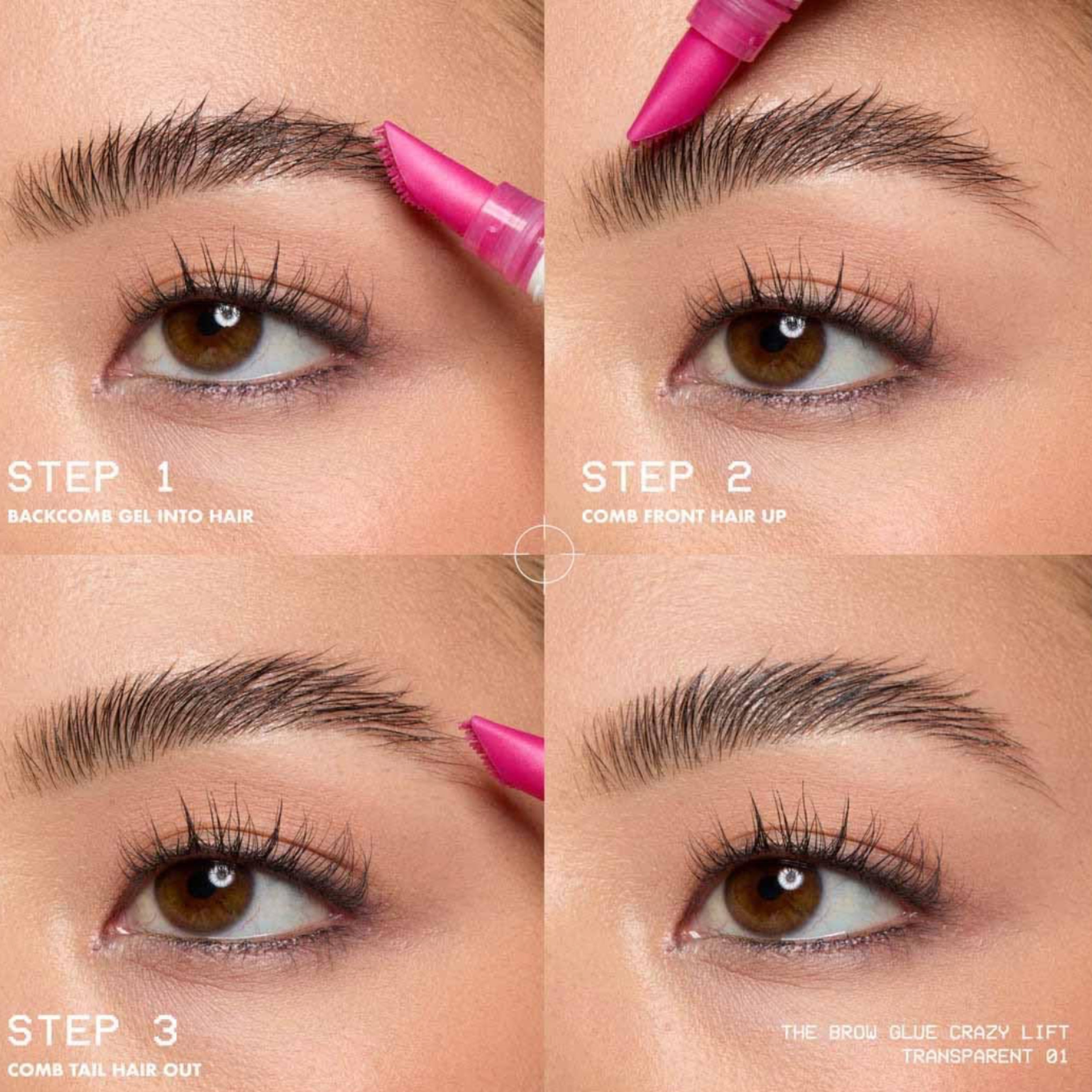 NYX Brow Glue Transparent – جل لتصفيف الحواجب وثبتها بقوة فائقة