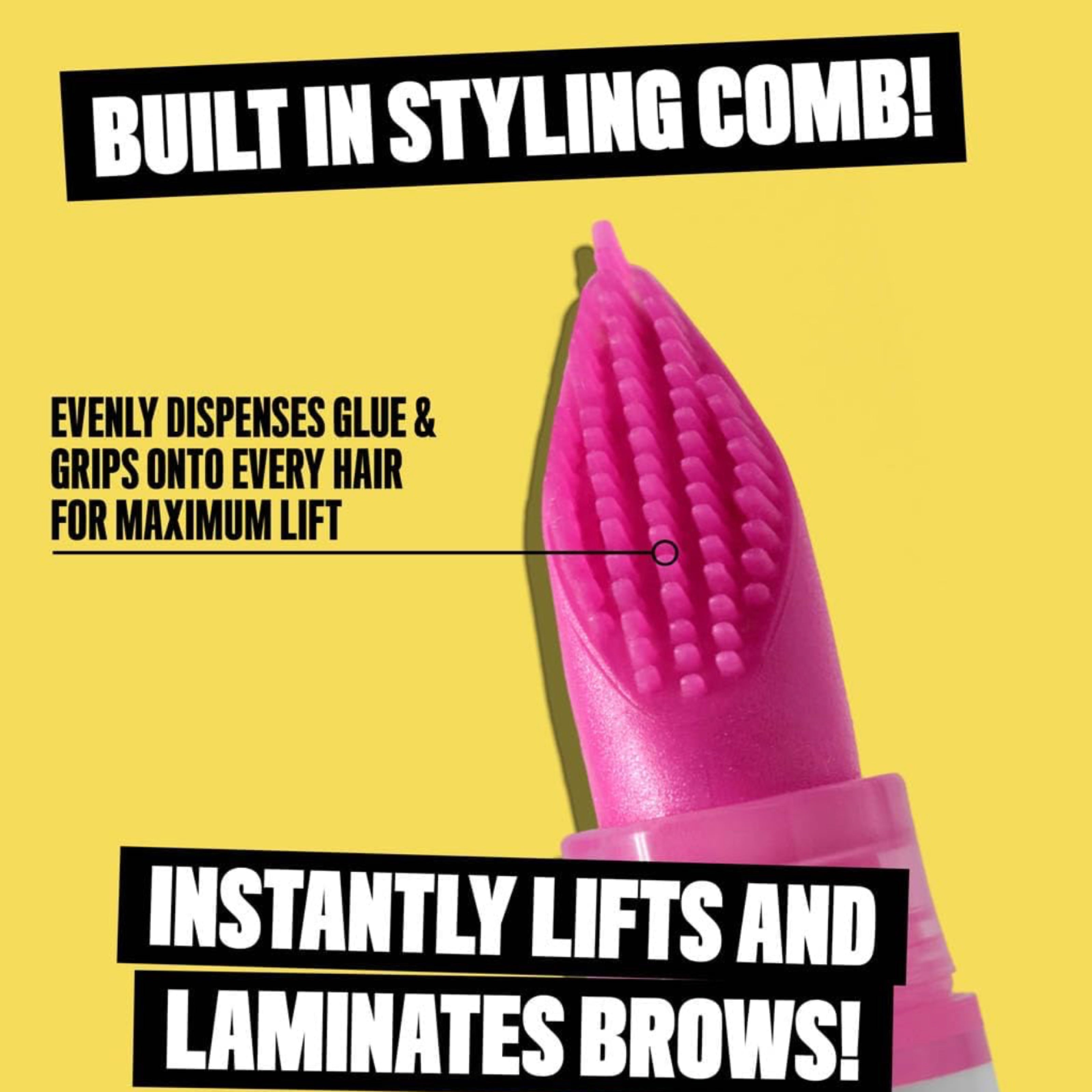 NYX Brow Glue Transparent – جل لتصفيف الحواجب وثبتها بقوة فائقة