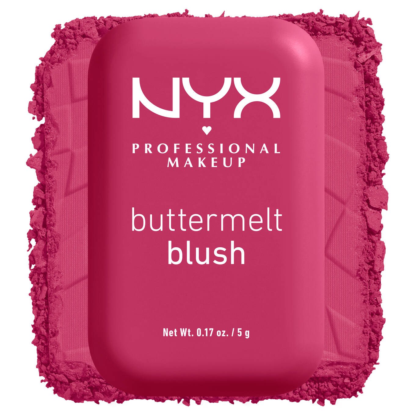 NYX Buttermelt High-Pigment Powder Blush – Long-Wear Matte & Glow Finish