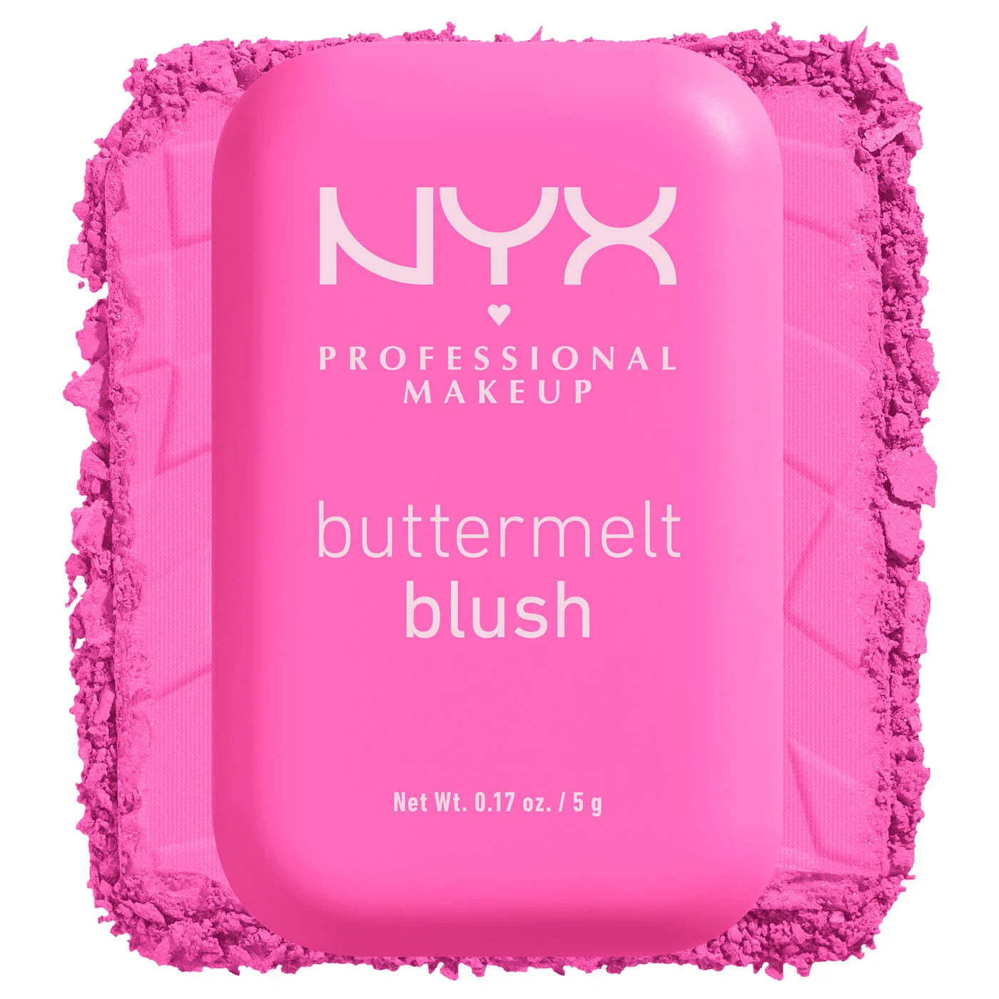 NYX Buttermelt High-Pigment Powder Blush – Long-Wear Matte & Glow Finish