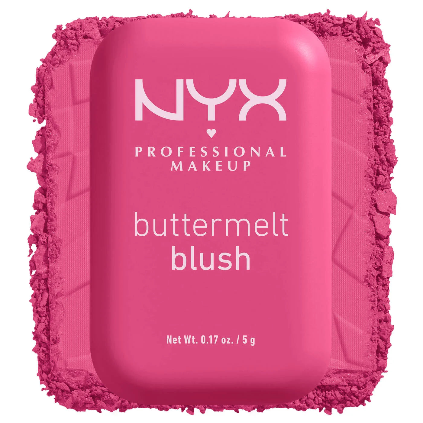 NYX Buttermelt High-Pigment Powder Blush – Long-Wear Matte & Glow Finish