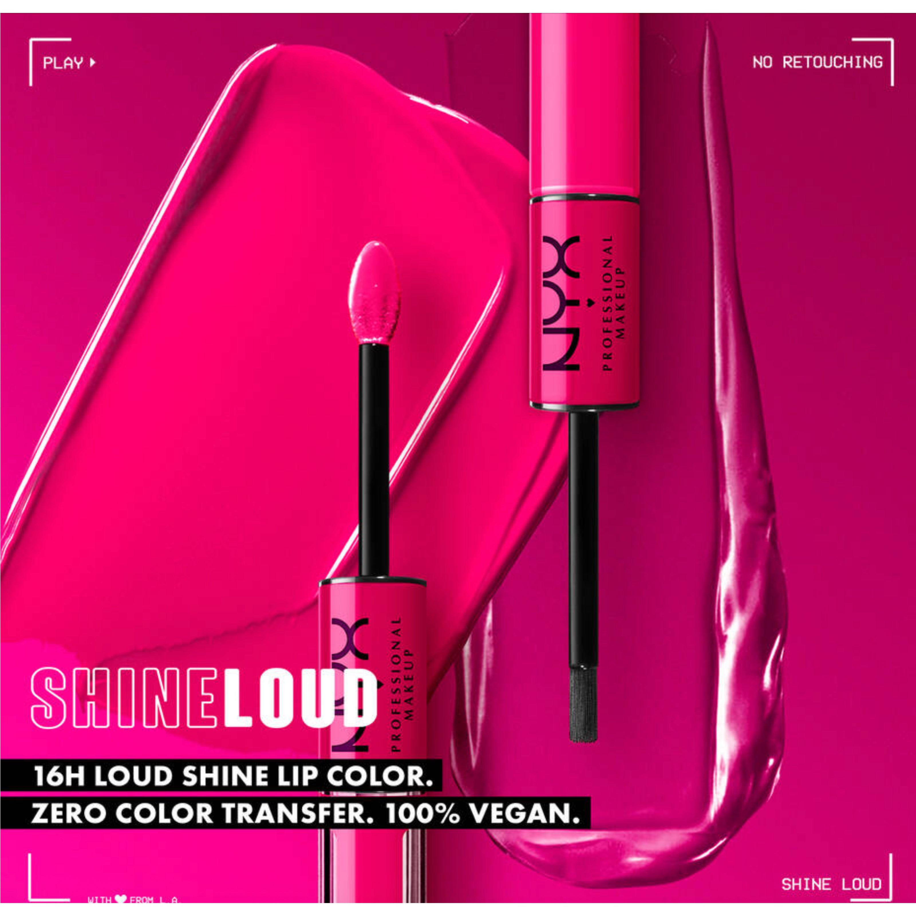 NYX Lip Color Gloss Ambition Statement – لمعان طويل الأمد
