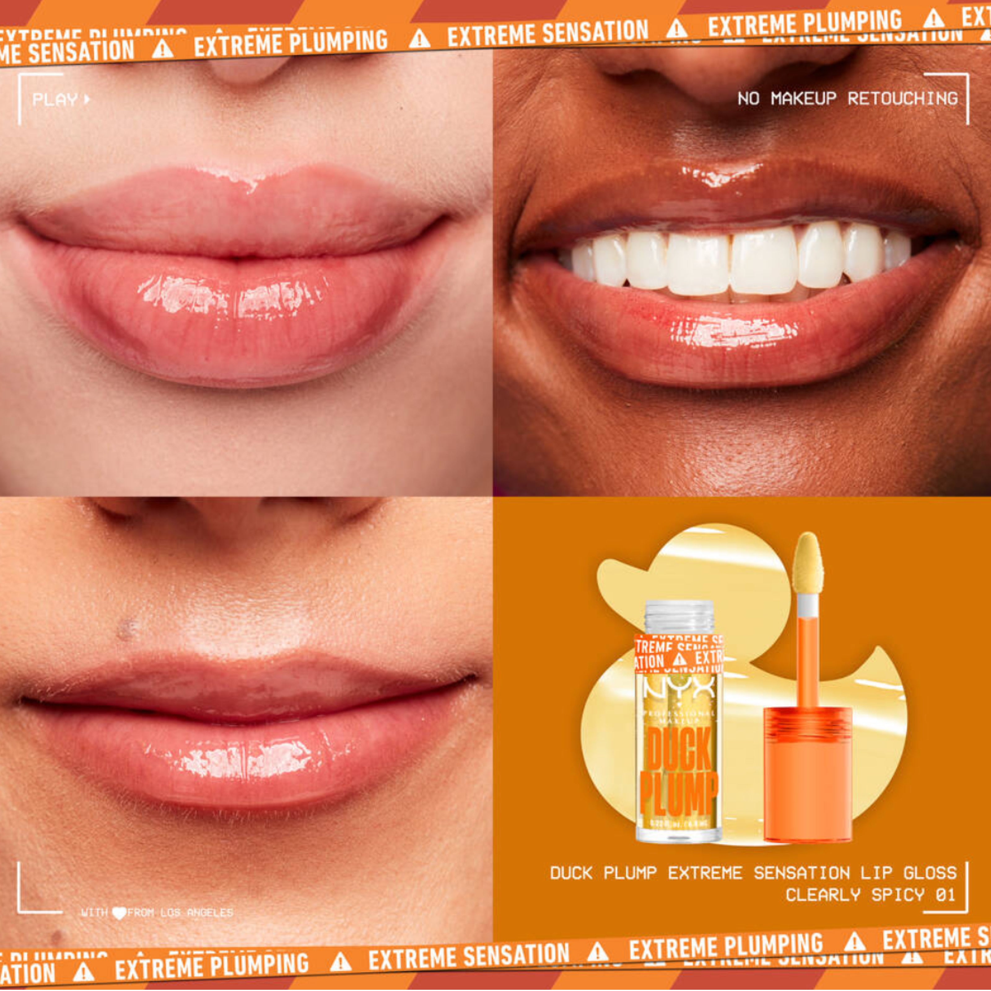 ملمع الشفاه NYX Duck Plump – تركيبة لامعة للغاية تمنح الشفاه مظهرًا ممتلئًا