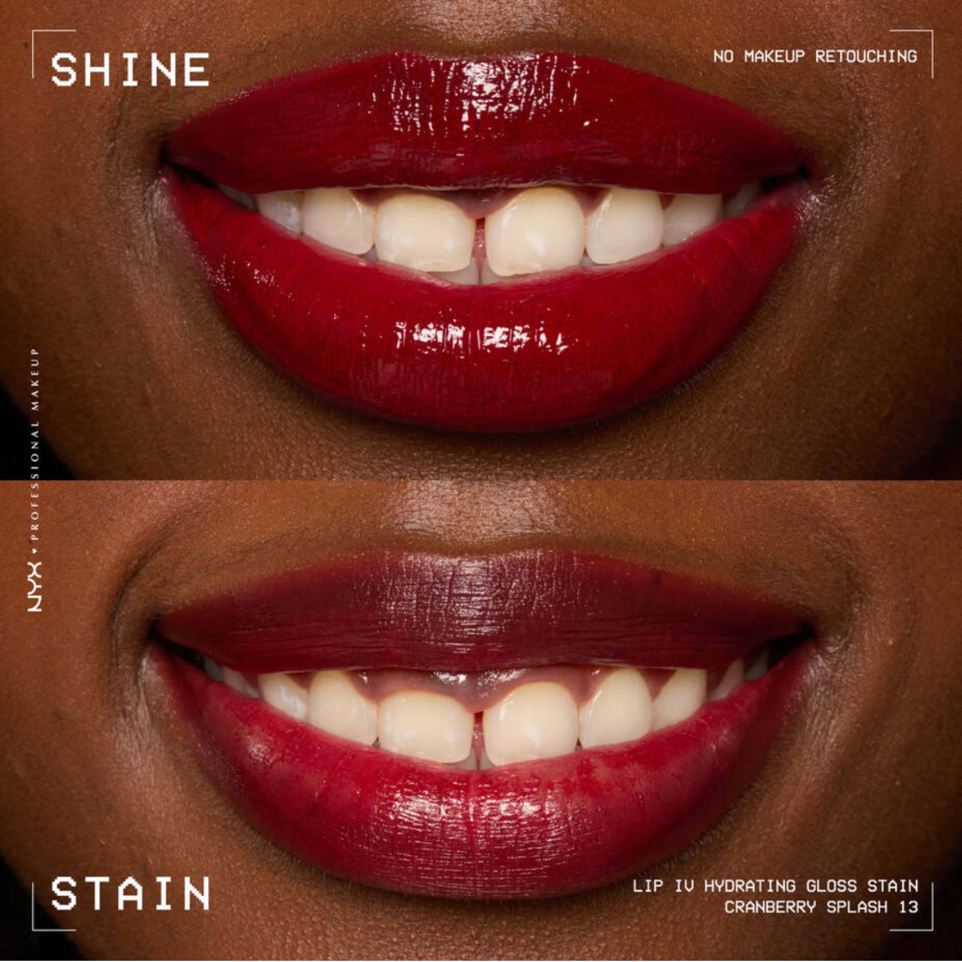 NYX Hydrating Lip Gloss – Cranberry Splash Moisturizing Lip Color