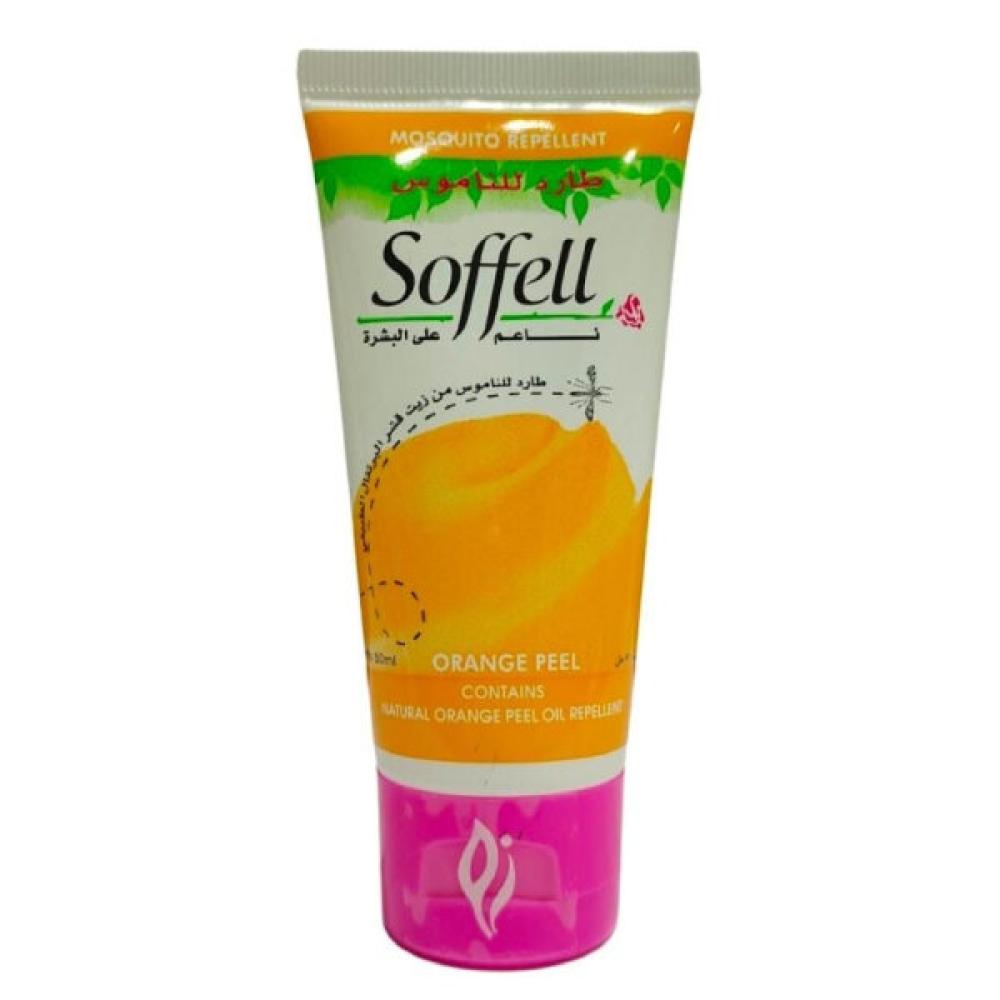 Soffell Cream 50ml Mosquito Repellent With Orange Peel Scent