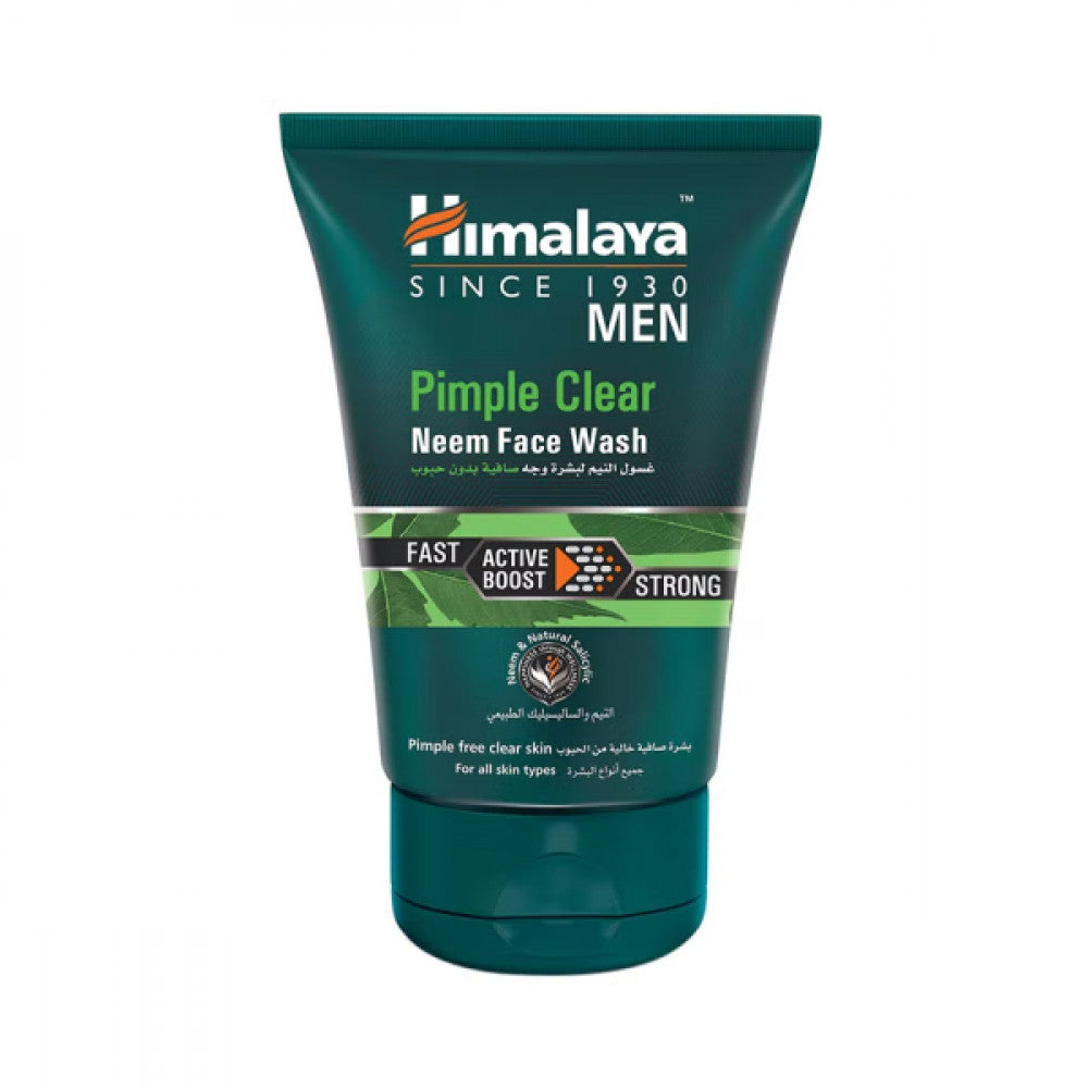Himalaya face wash 100ml pure neem without seeds for men