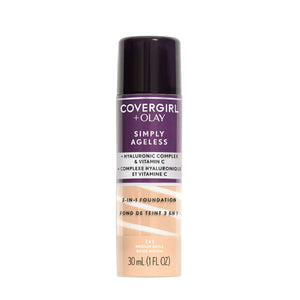 Covergirl Foundation 30ml 242 Simply Ageless 3 In 1 Liquid Medium Beige