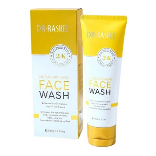 Dr.Rashel Face Wash 100g 24K Gold Anti Ageing