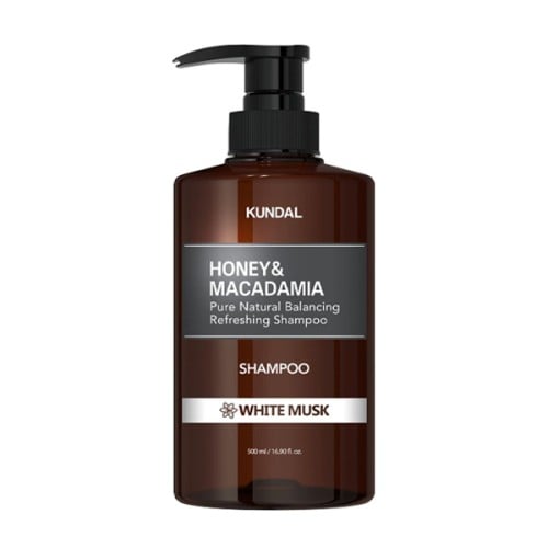 Kundal hair shampoo 500ml honey & macadamia white musk