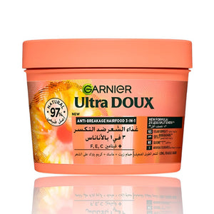 Garnier Hair Mask 390ml Ultra Doux Hair Food 3 In 1 With Pineapple