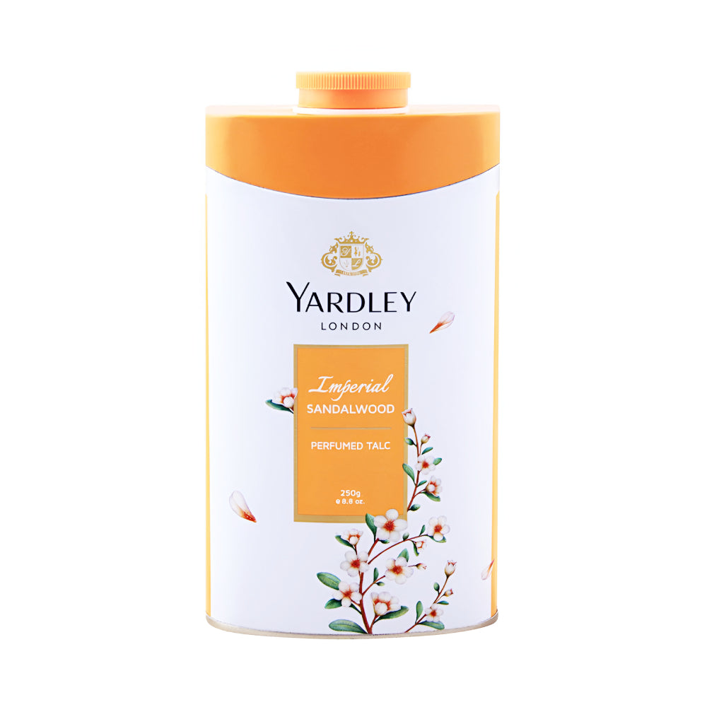 مسحوق عطر الجسم Yardly 250 جرام خشب الصندل الإمبراطوري