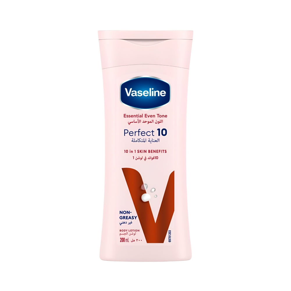 Vaseline Vaseline Body Lotion 200ml Essential Even Tone Perfect 10 In 1 v2