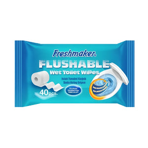 Fresh Maker Wipes 40Wipes Flushable Toilet