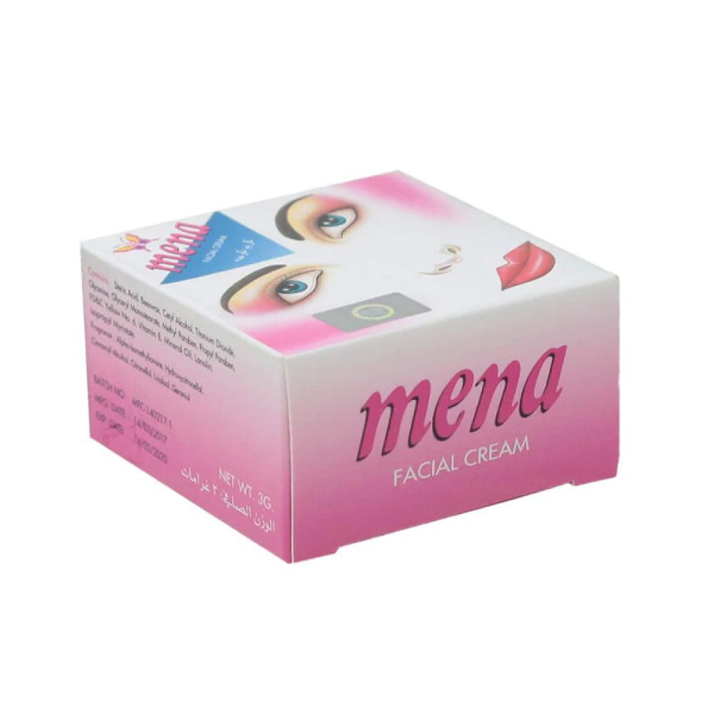 Mena Face Cream 3g To Whiten And Lighten Skin Tone