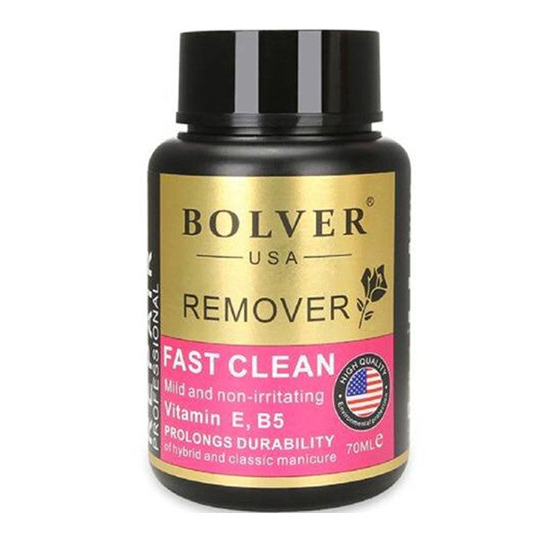 Bolver usa nail polish remover 70ml vitamin e and vitamin b5 fast clean