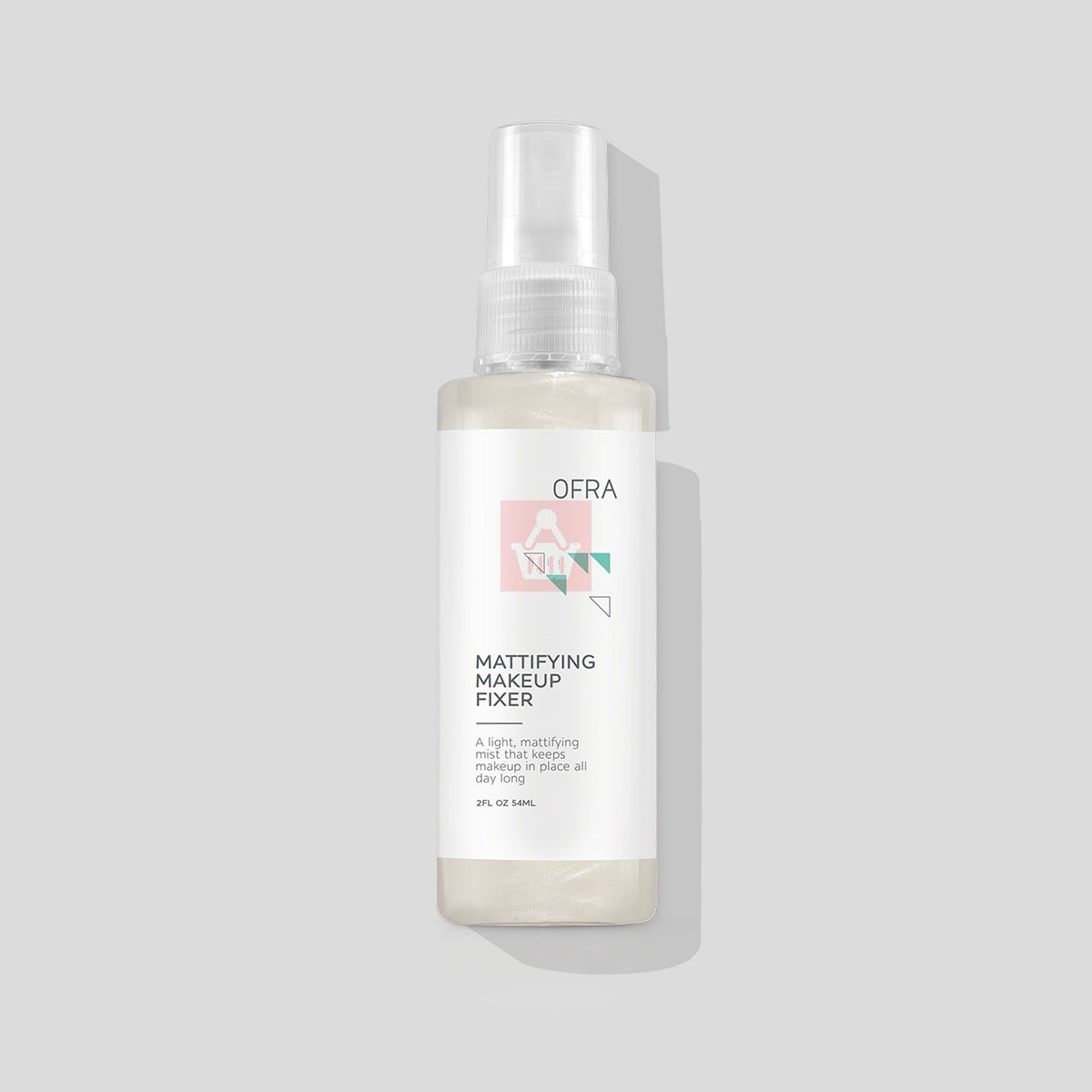 بخاخ تثبيت المكياج غير اللامع من أوفرا | 54 مل رذاذ شفاف