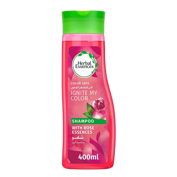 Herbal essences hair shampoo 400ml ignite my color rose extract